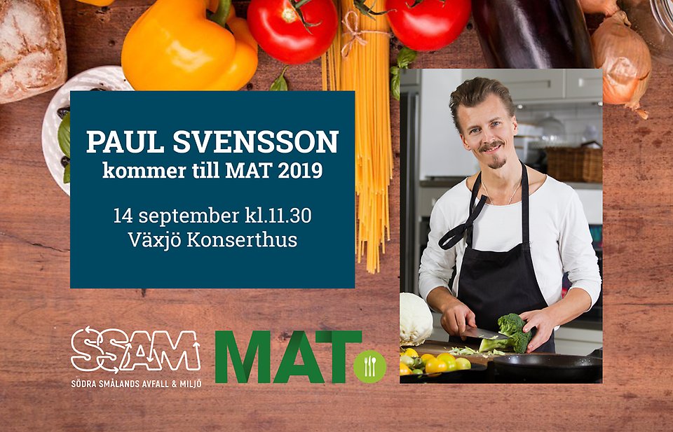 Bild: Stjärnkocken Paul Svensson lagar mat