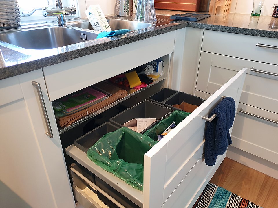 Bild: Sortering under vasken